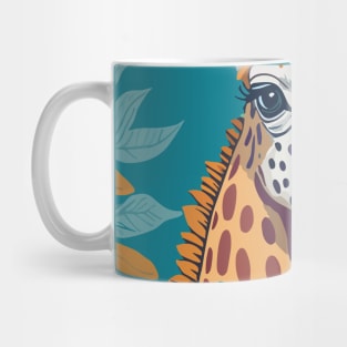 Africa Savanna Giraffe Cute Wild Animal Mug